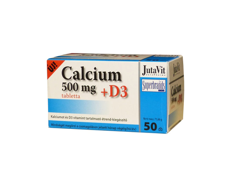 Jutavit Calcium 500 mg Tabletta 50 db