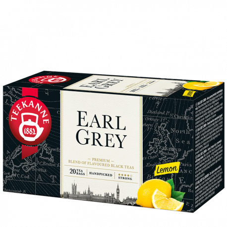 Teekanne Fekete Tea Earl Grey Lemon 20x1,65g