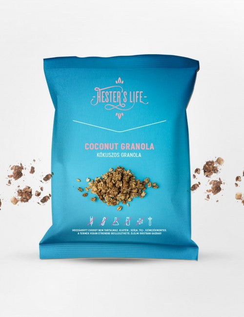 Hester's Life Kókuszos granola 60g