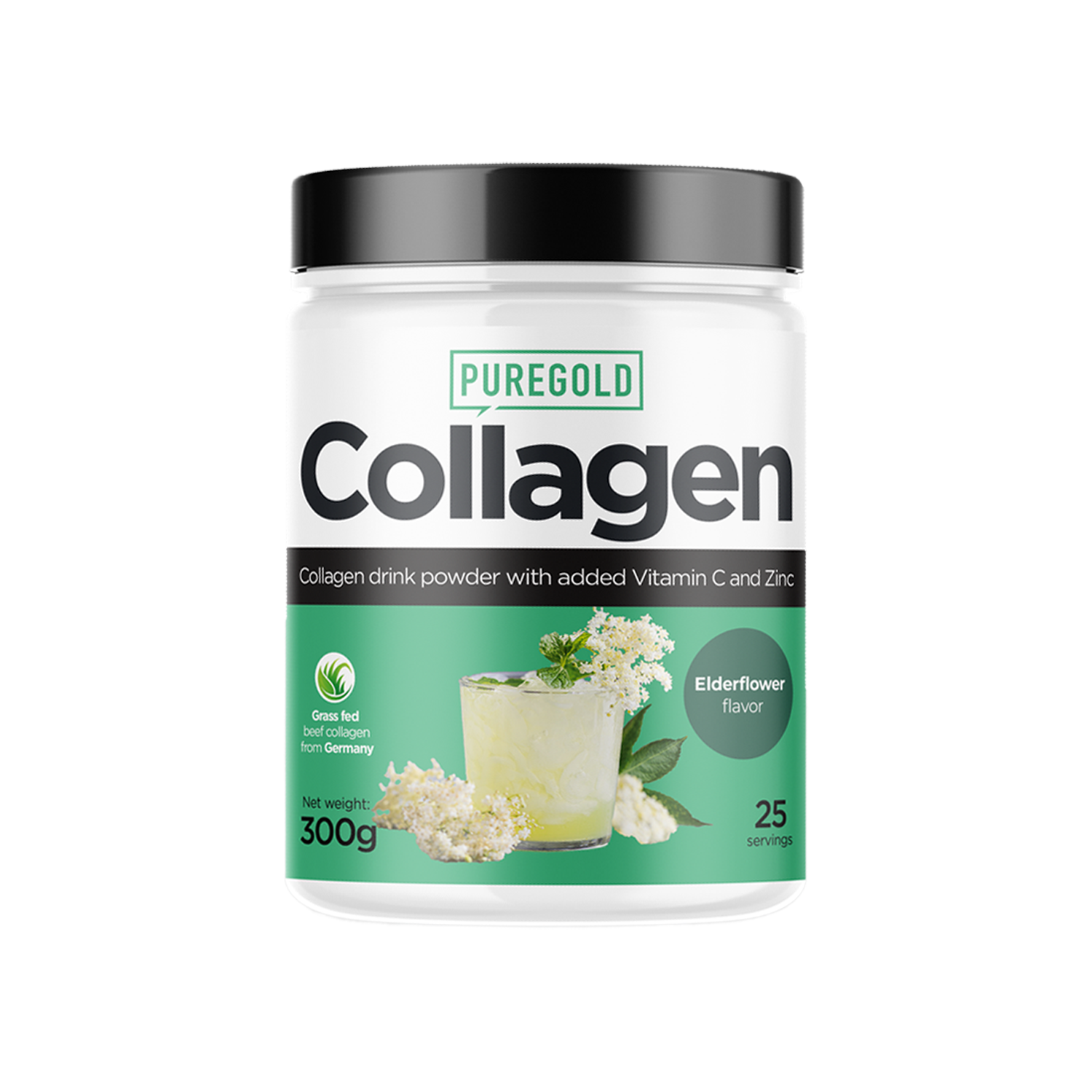 Puregold Marha kollagén italpor bodza ( 300g )