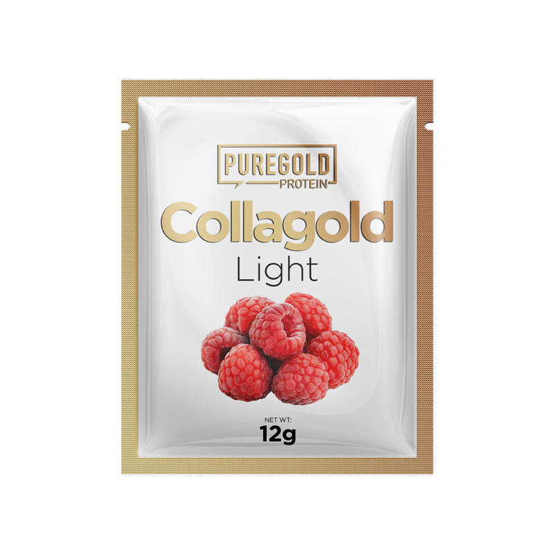 Puregold CollaGold Light Marha és Hal kollagén italpor - Light Raspberry 12g ( 1 adag )