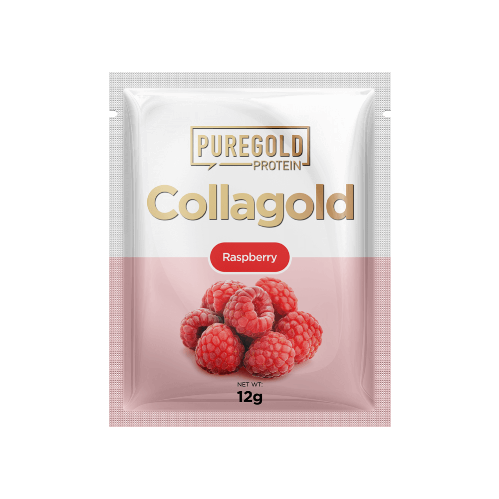Puregold CollaGold Marha és Hal kollagén italpor hialuronsavval málna - 12g (1 adag)