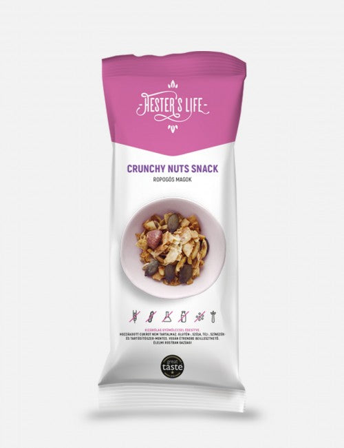 HESTERS CRUNCHY NUTS SNACK 60g