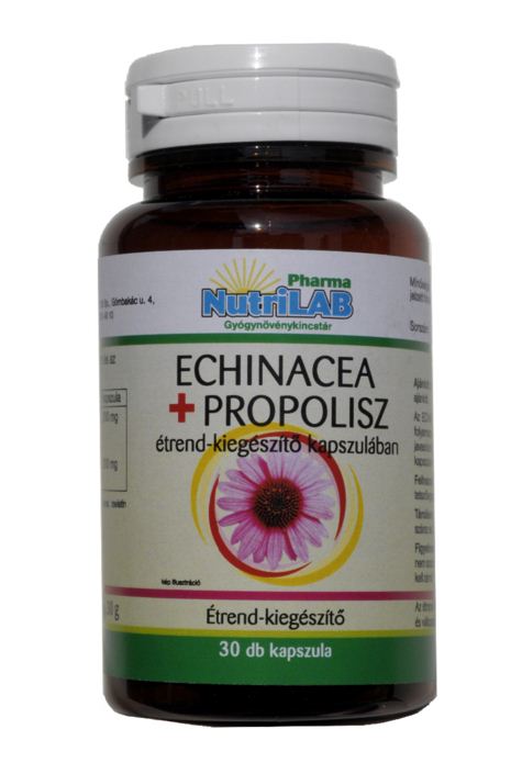 Nutrilab echinacea+ propolisz kapszula 30 db