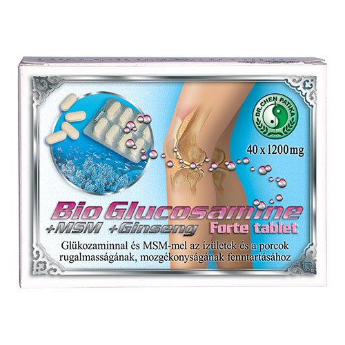 Dr.Chen Bio Glükozamin Porc Vita Forte Tabletta 60db