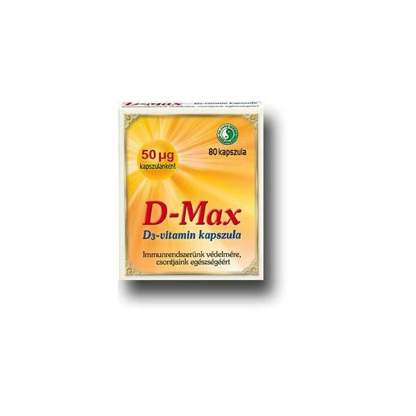 Dr.Chen D-max D3-vitamin Kapszula 80 db