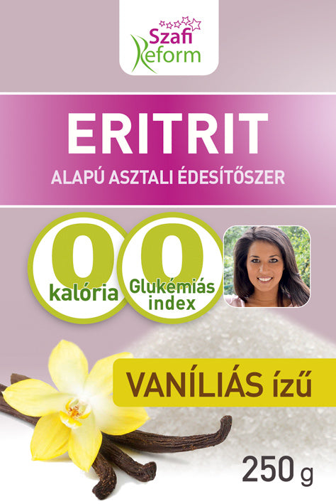 Szafi Reform Eritritol Vaníliás 250 g