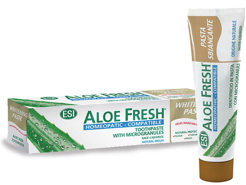 ESI Aloe Fresh homeopátia-kompatibilis fogfehérítő fogkrém 100 ml