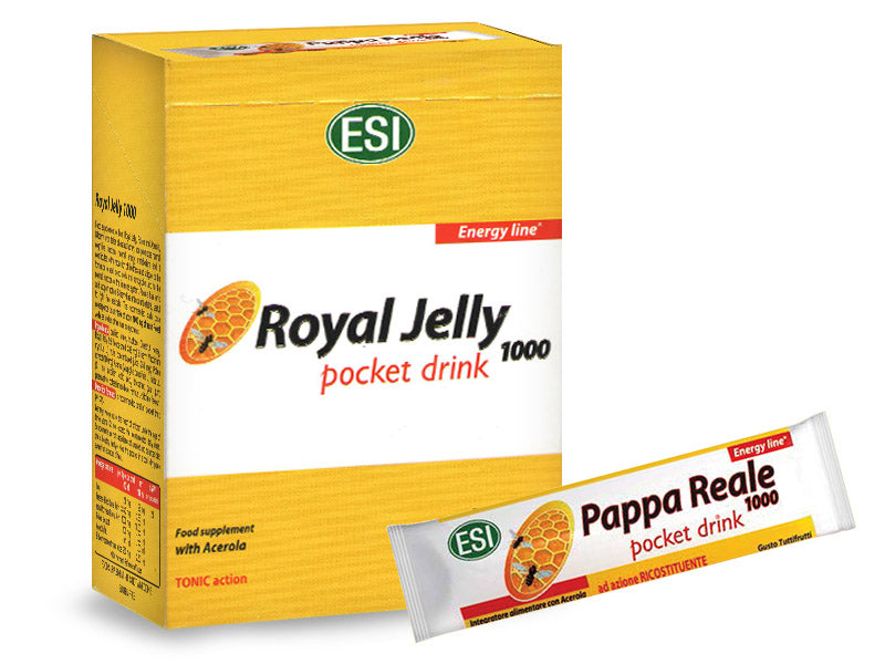 ESI Royal Jelly – 1000mg-os Méhpempő ivótasakok