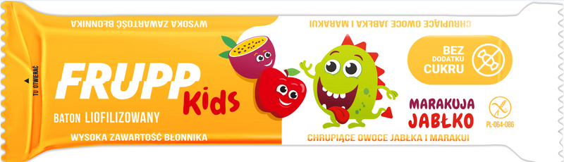 Frupp Liofilizált szelet Kids Alma-passió gyümölcs 10 g