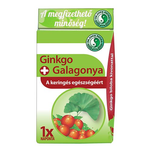 Dr.Chen Ginkgo Galagonya Kapszula 30db