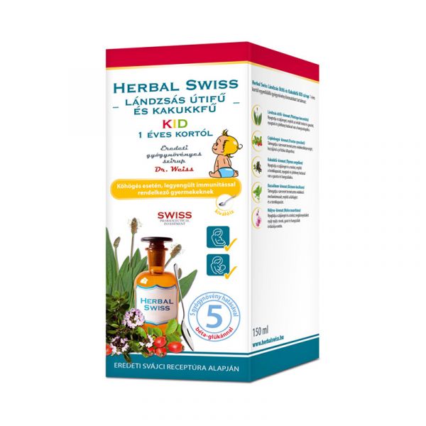 Herbal Swiss Kid Medical szirup 150ml