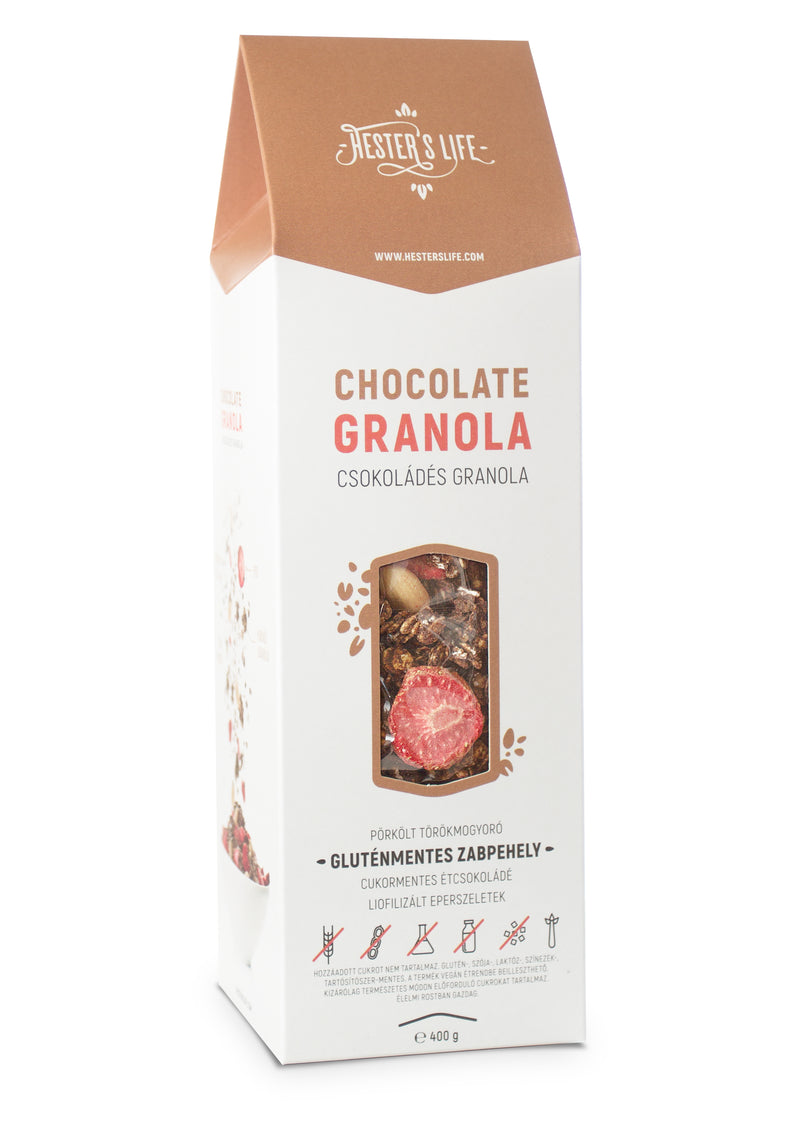 Hester's Life Chocolate Granola - Csokoládés granola 320 g