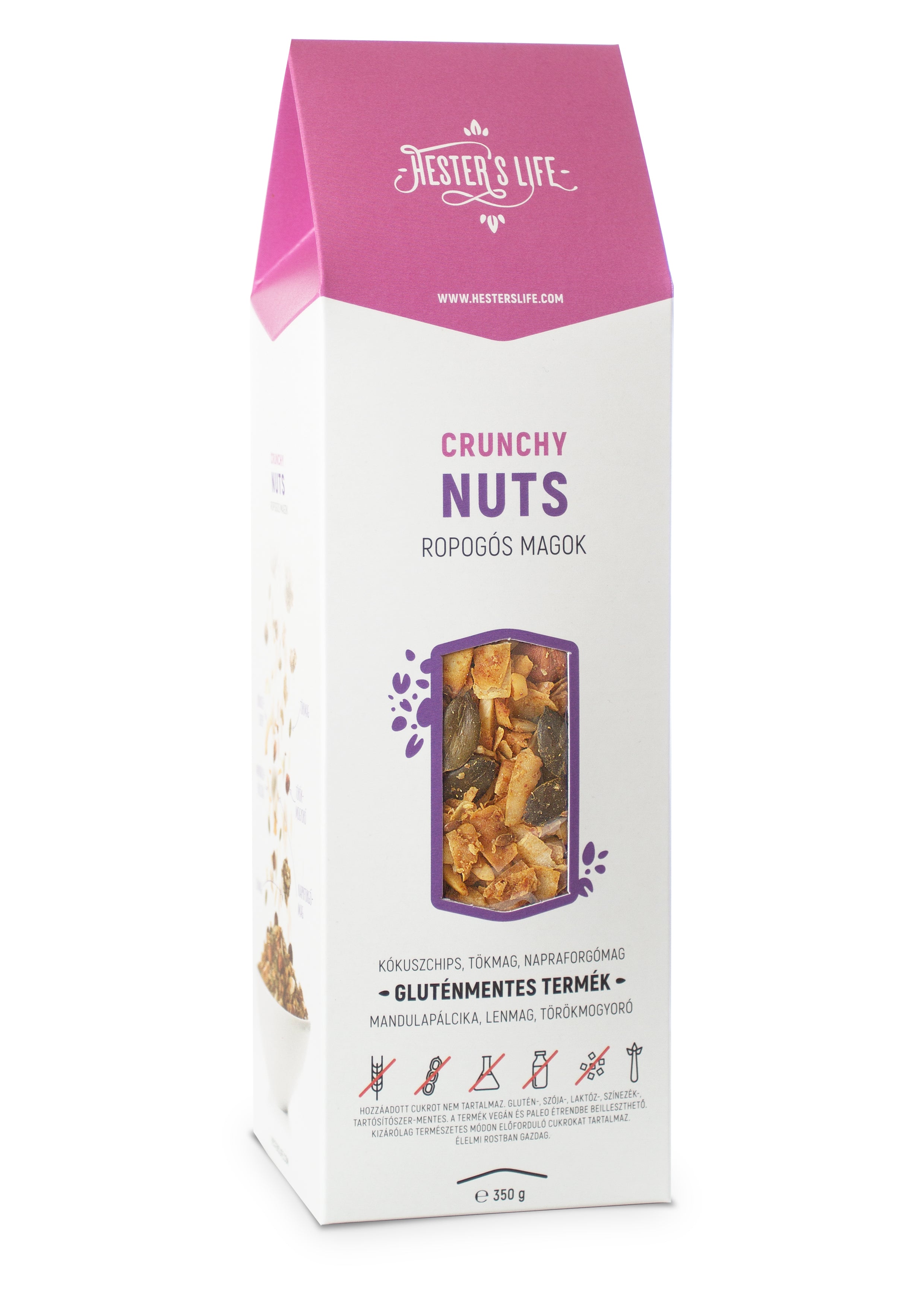Hester's Life Crunchy Nuts - Ropogós magok 300 g