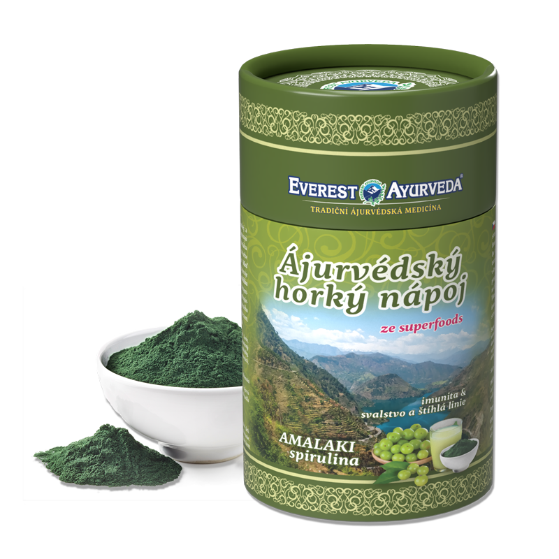 Himalája Ájurvédikus Italpor AMALAKI Spirulina ital 100 g