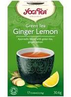 Yogi bio zöld tea gyömbér-citrom 17 db