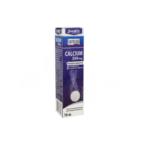 JutaVit Calcium pezsgőtabletta 550mg 16db