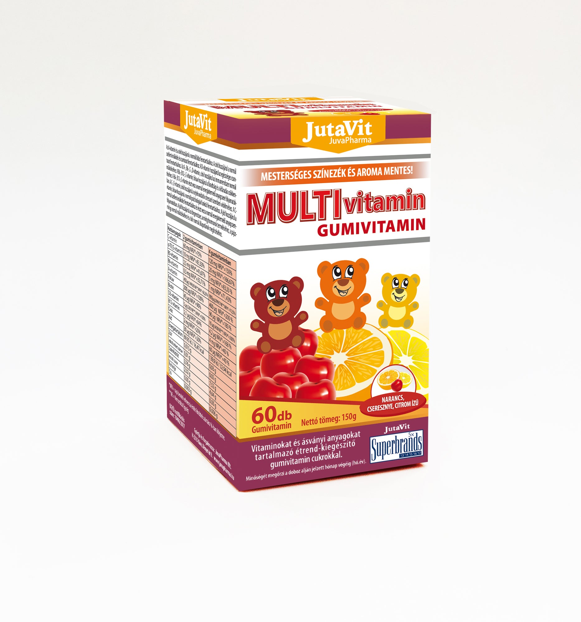 Jutavit Multivitamin gumivitamin 60 db