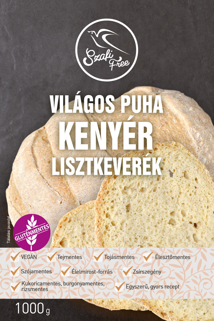 Szafi Free Világos Puha Kenyér Lisztkeverék 1000 g