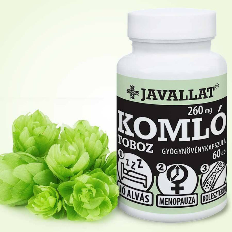 JAVALLAT KOMLÓ TOBOZ KAPSZULA 60 db