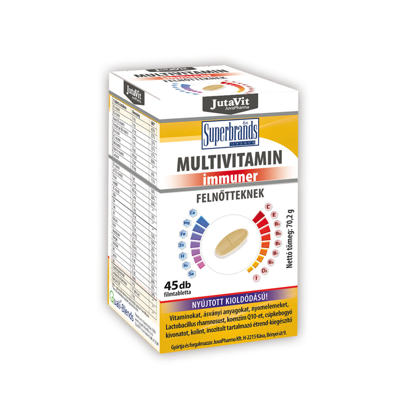 Jutavit Multivitamin Immunkomplex Tabletta Felnőtt 45 db