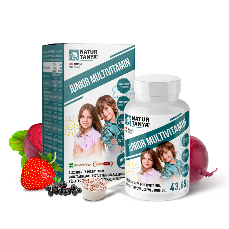 Natur Tanya® JUNIOR MULTIVITAMIN , gyerek multivitamin 30adag