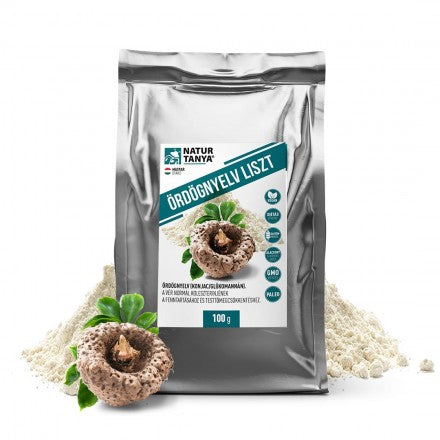 Natur Tanya® Ördögnyelv (Konjac) liszt 100 g. A testtömegcsökkentéshez és a vér normál koleszterinszintjének a fenntartásához.
