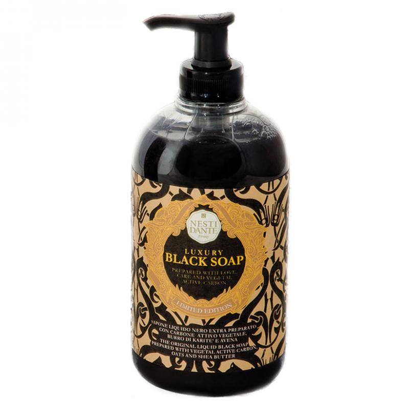 Nesti Dante Luxury Black - Fekete - Folyékony szappan 500ml