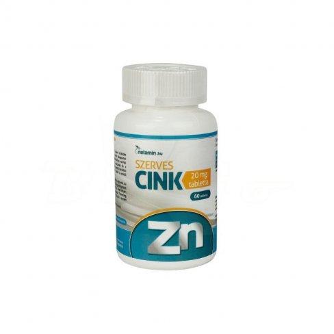 Netamin szerves cink tabletta 60db