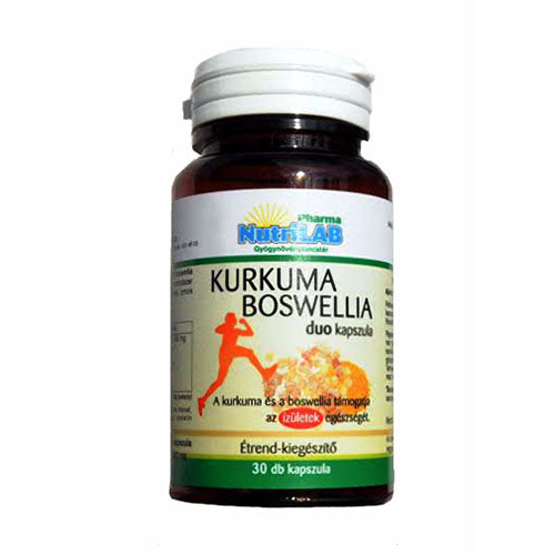 Nutrilab kurkuma boswellia duo kapszula 30db