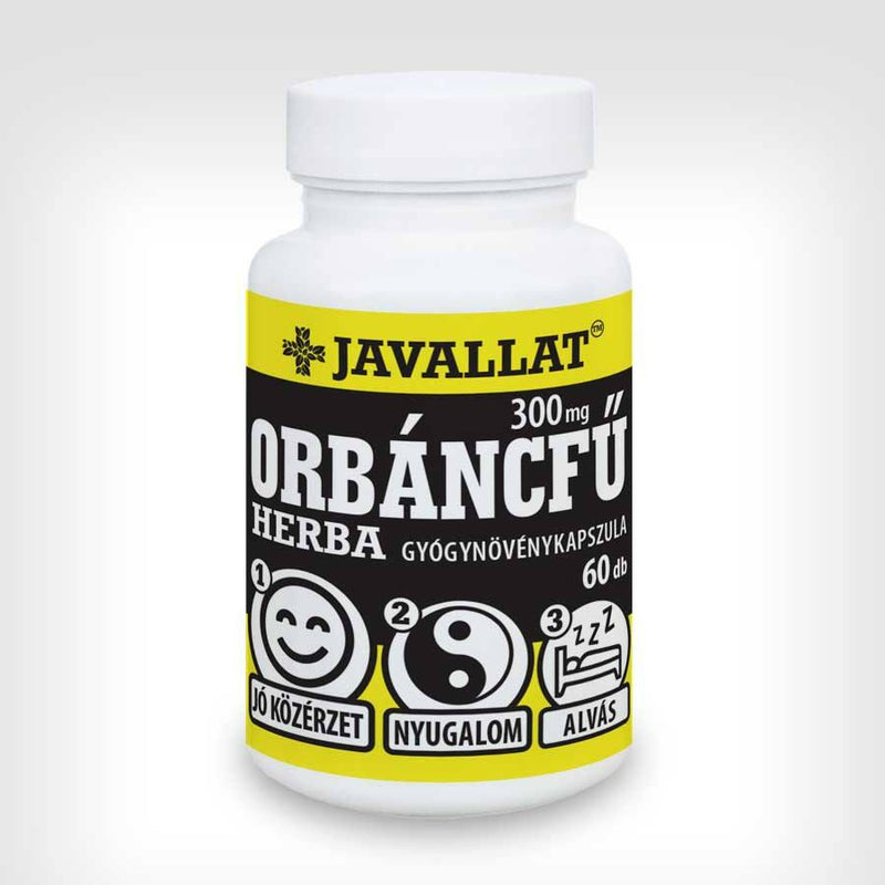 JAVALLAT ORBÁNCFŰ HERBA KAPSZULA 60db