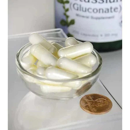 SWANSON POTASSIUM GLUCONATE 99MG 100 KAPSZULA
