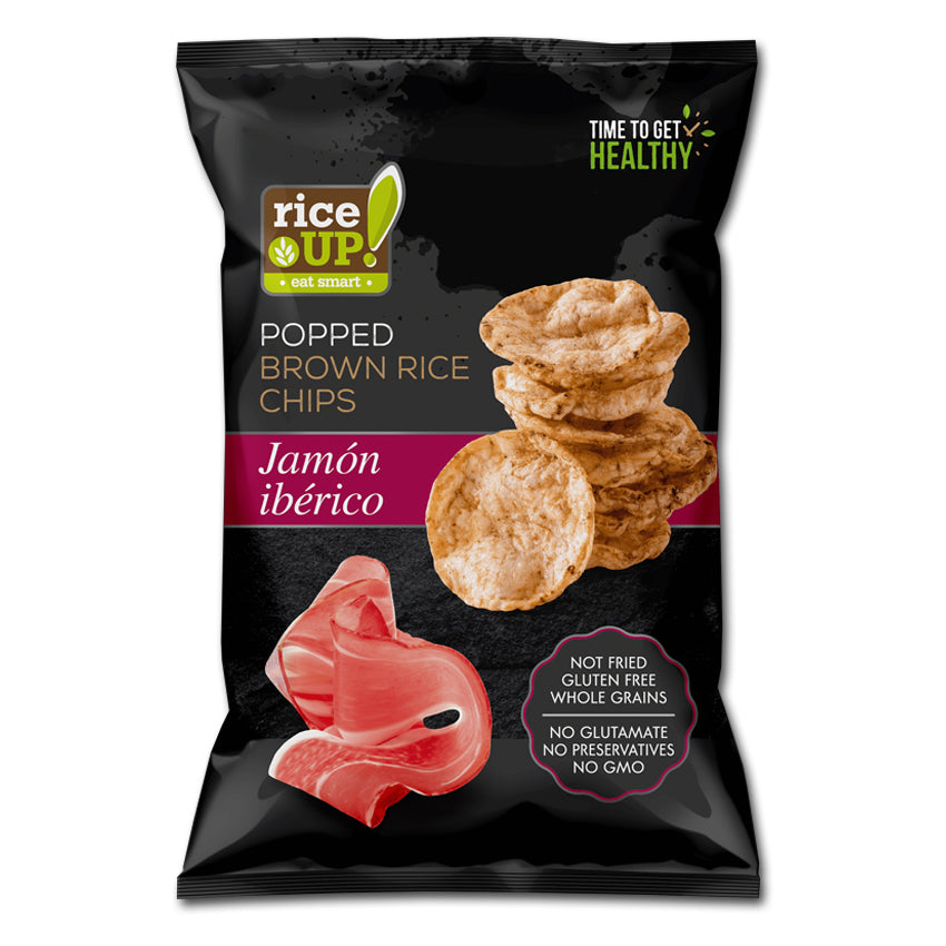 Rice Up Barnarizs Chips Ibériai sonkás 60 g