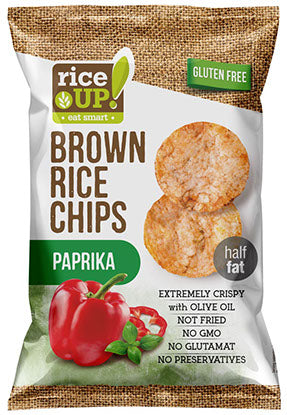 Rice Up Barnarizs Chips Paprikás 60 g