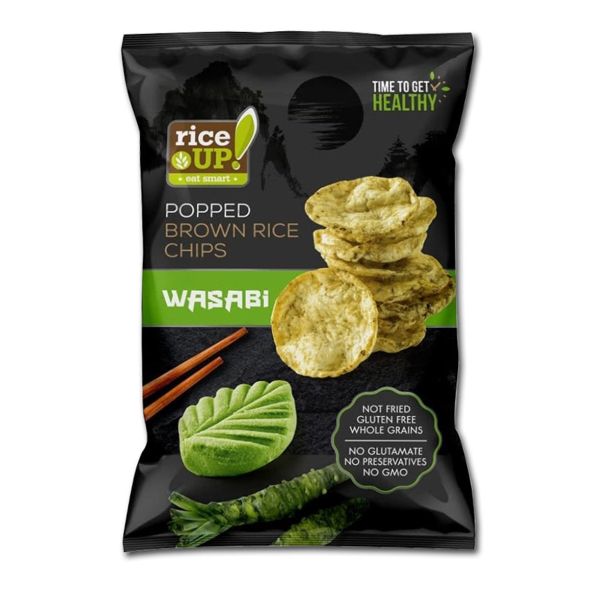 Rice Up Barnarizs Chips Wasabi 60 g