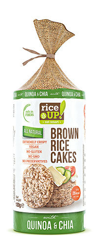 Rice up puffasztott Rizs szelet quinoa-chia 120 g