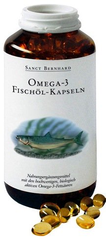 Sanct Bernhard Omega-3 Halolaj Kapszula 400 db