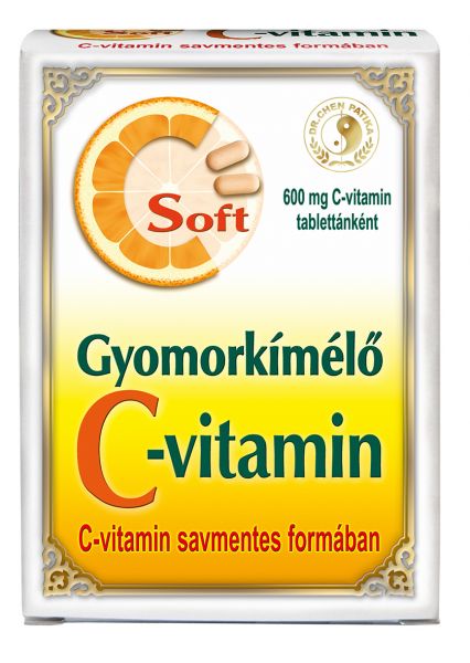 Dr.Chen Soft Gyomorkímélő C-vitamin Tabletta 30db