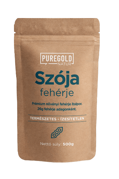 Puregold Natur Line Vegan Szója Fehérje italpor - Ízesítetlen 500g