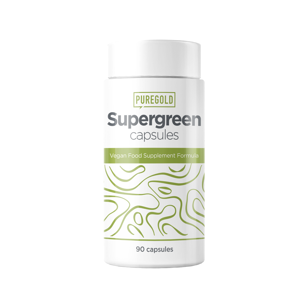 PUREGOLD Super Green étrend-kiegészítő kapszula - 60 db