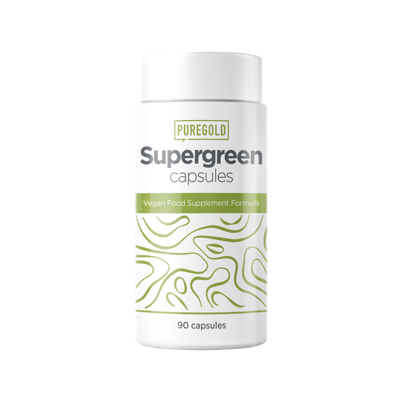 PUREGOLD Super Green étrend-kiegészítő kapszula - 60 db