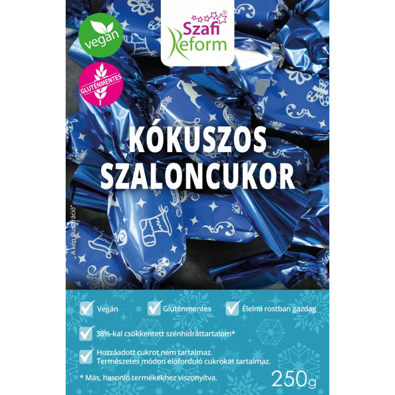 Szafi Reform Kókuszos szaloncukor 250g