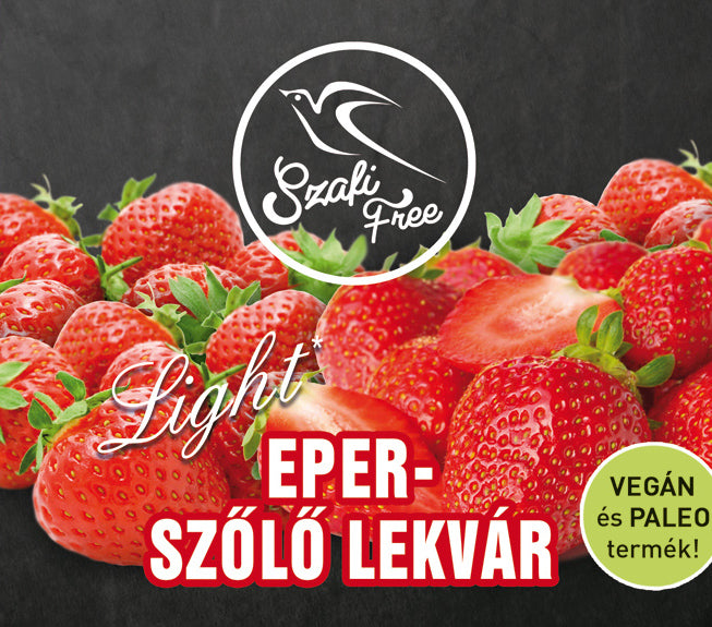 Szafi Free Eper-szőlő Lekvár 350 g