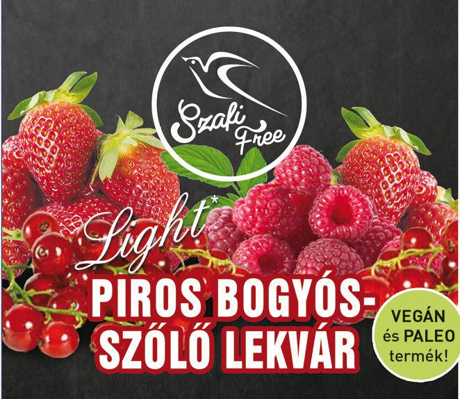 Szafi Free Piros-bogyós Szőlő Lekvár 350 g