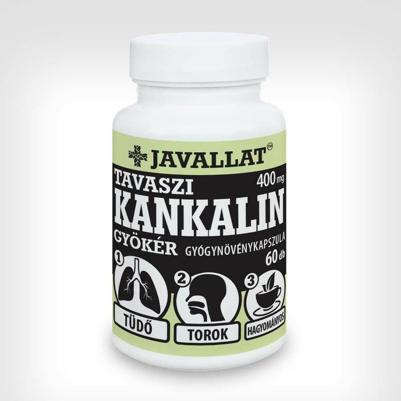 JAVALLAT TAVASZI KANKALIN GYÖKÉR KAPSZULA 60db