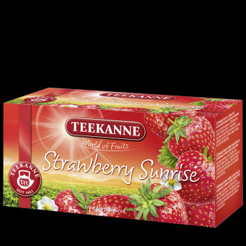Teekanne Strawberry Sunrise Tea 20x2,25g