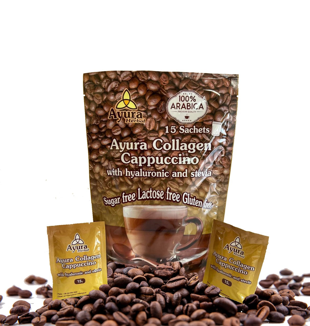 Ayura Kollagén cappuccino 15x15gr (15 tasak)