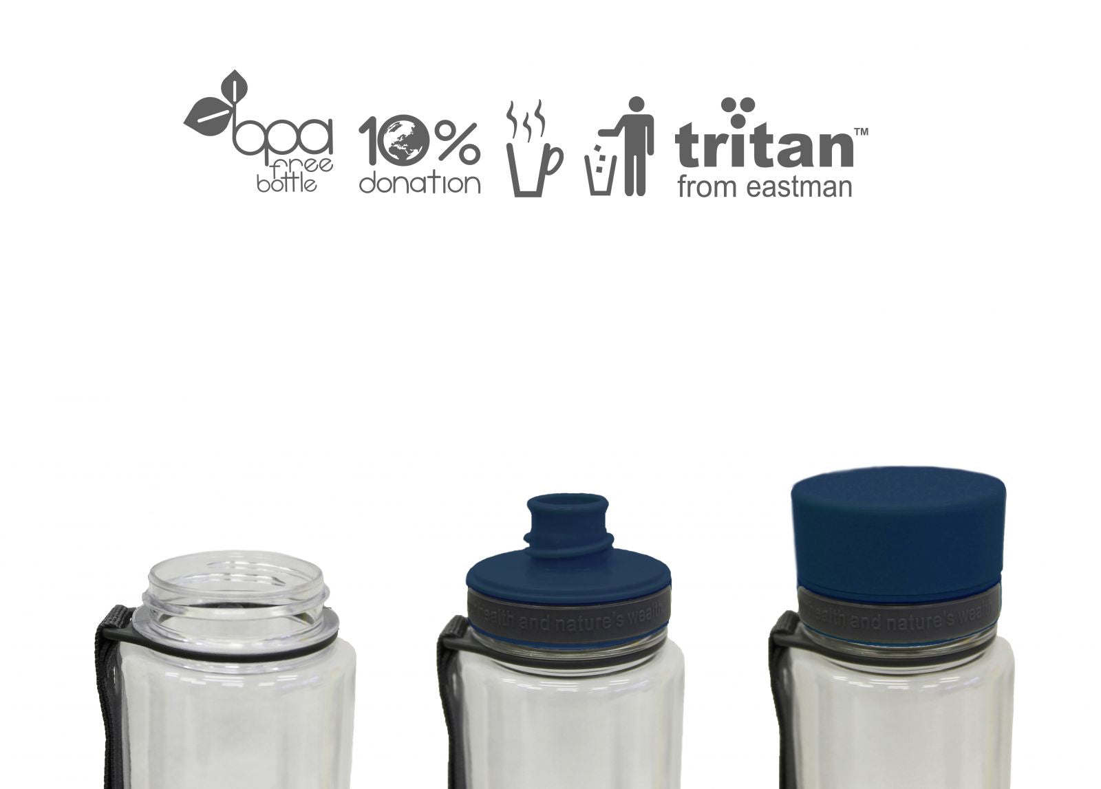 EQUA BPA-mentes kulacs Világegyetem (600 ml)