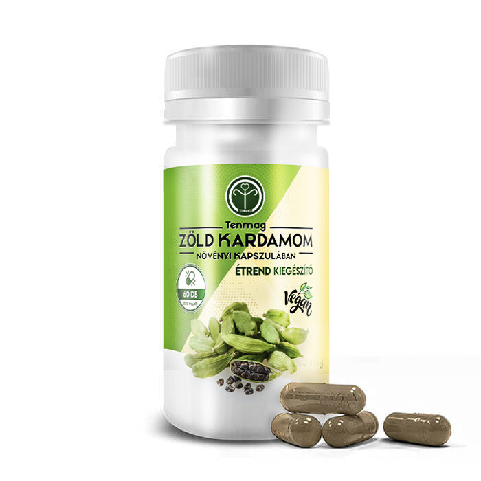 Tenmag Zöld Kardamom kapszula 60db
