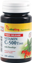 Vitaking c-vitamin 500 mg nyújtott felszívódású - 100 db